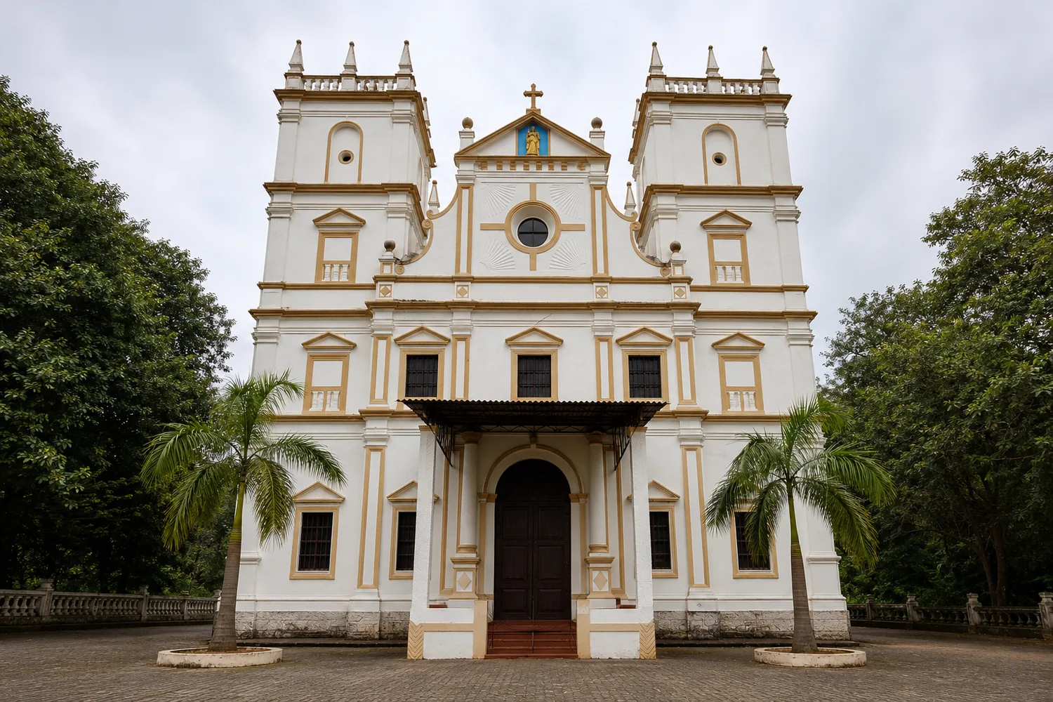 St Bartholomew Church in Chorao, Goa